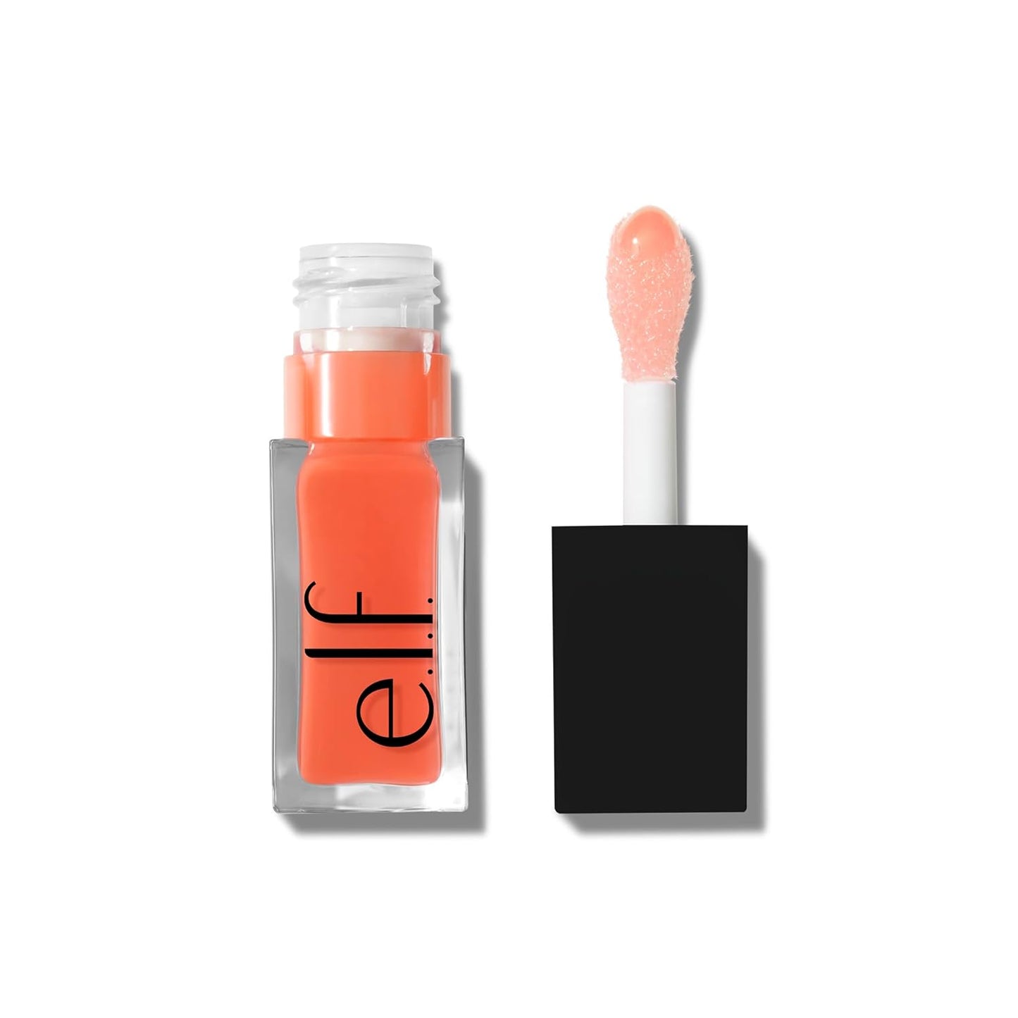 E.L.F. Glow Reviver Lip Oil, Nourishing Tinted Lip Oil for a High-Shine Finish, Infused with Jojoba Oil, Vegan & Cruelty-Free, Rose Envy