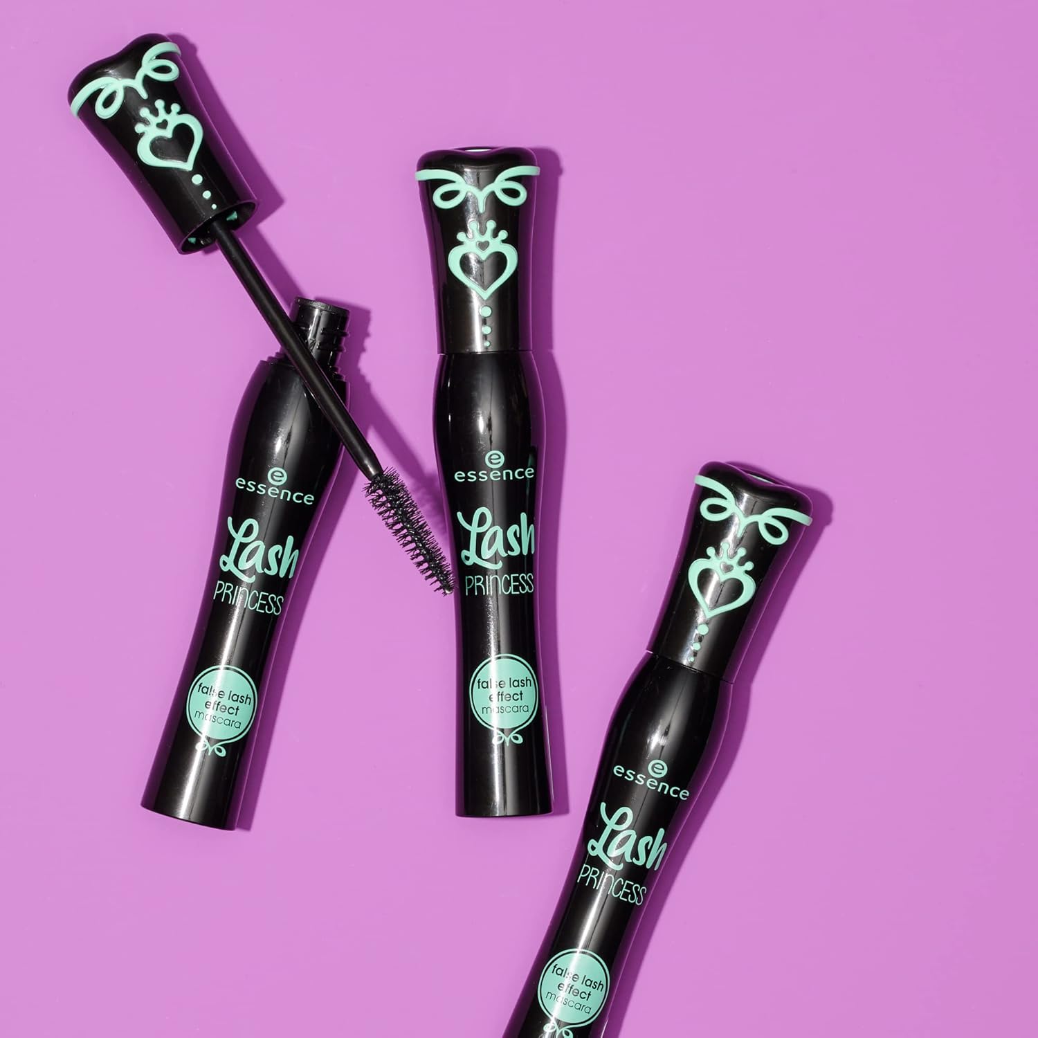 Essence | Lash Princess False Lash Effect Mascara (3 Pack) | Smudgeproof Volume & Length | Cruelty Free & Paraben Free