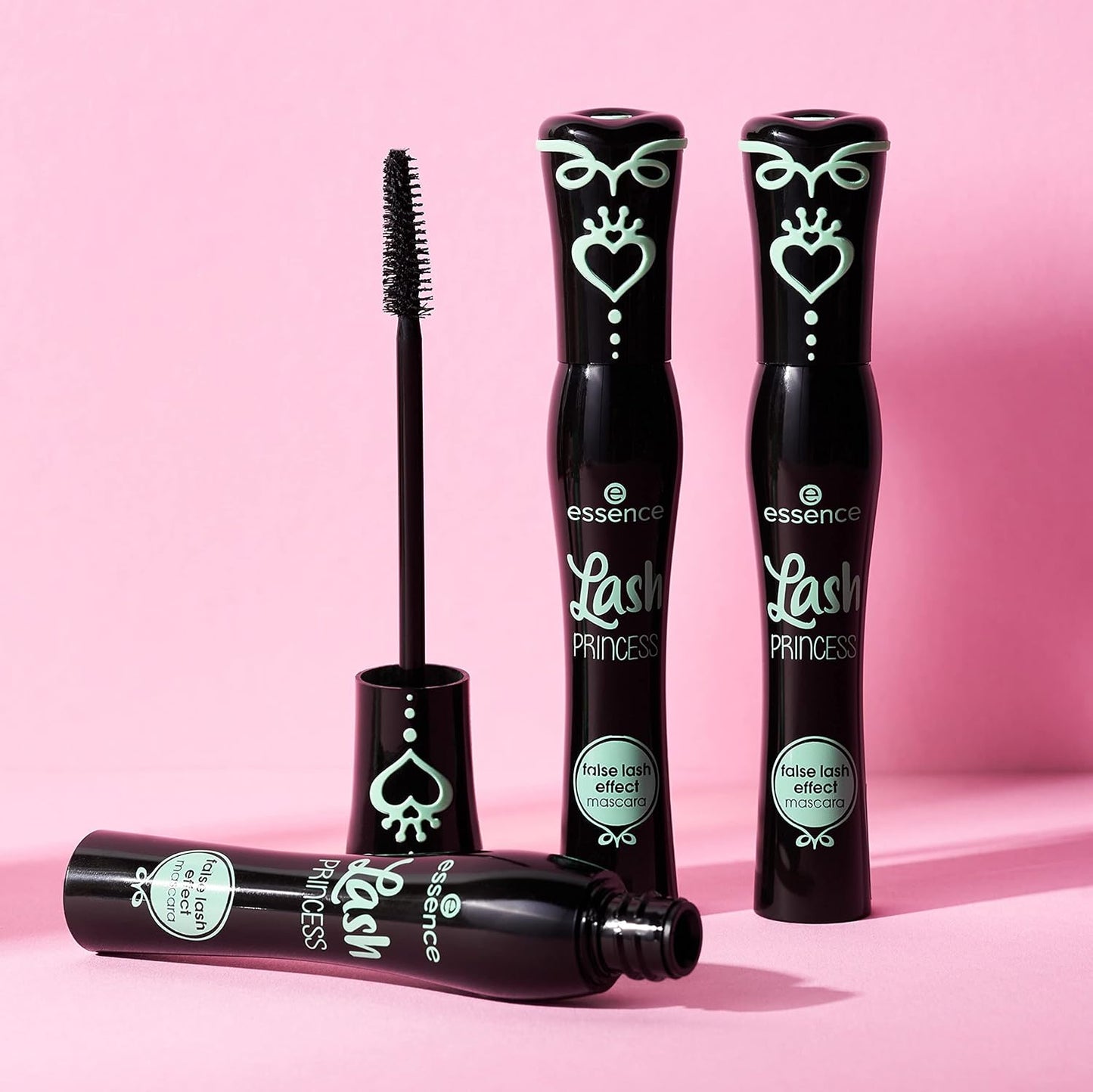 Essence | Lash Princess False Lash Effect Mascara (3 Pack) | Smudgeproof Volume & Length | Cruelty Free & Paraben Free